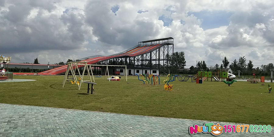 七彩滑道+七彩滑梯+旱雪滑梯+飞跃滑梯-(43)