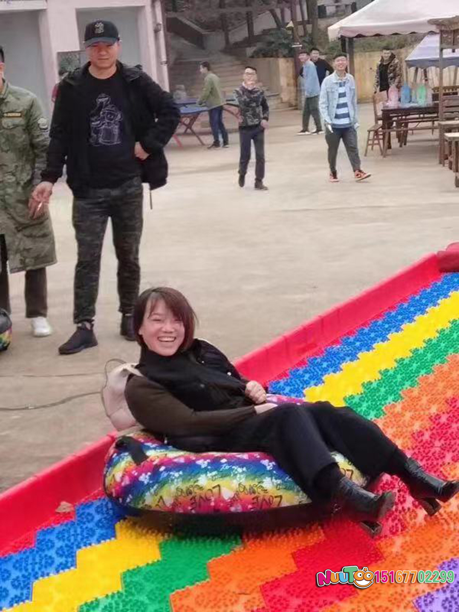 七彩滑梯+七彩滑梯+旱雪滑梯+飞跃滑梯 - (30)